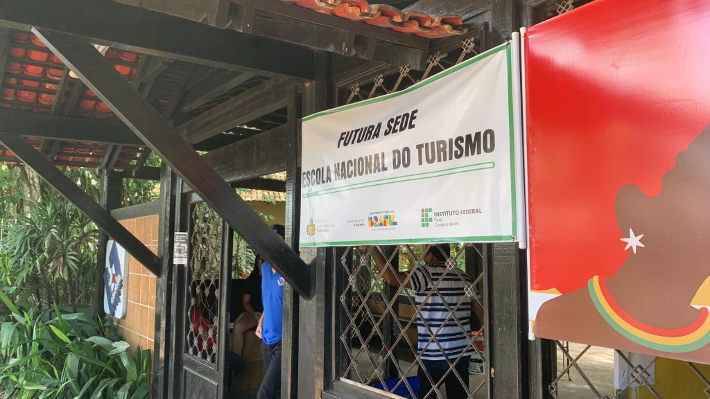 Funbosque como espaço de aulas da Escola Nacional de Tuismo